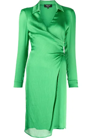 Paule Ka Vestido midi con moño lateral