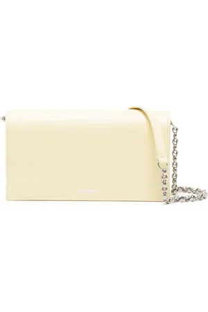 Jil Sander Bolsa crossbody con logo grabado