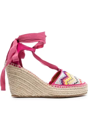 Missoni Alpargatas con motivo en zigzag