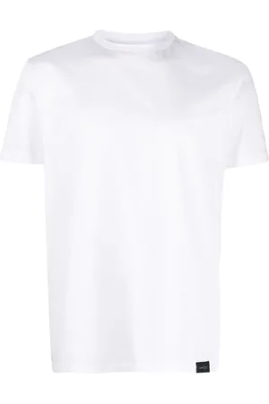 LOW BRAND Playera con cuello redondo