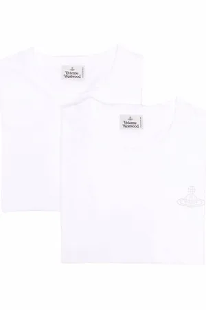 Vivienne Westwood Pack de dos playeras con logo Orb