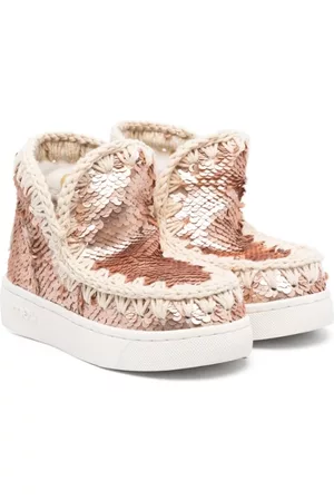 Mou Tenis - Sequin slip-on boots