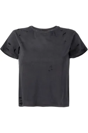 Cynthia Rowley Playera con detalles de agujero
