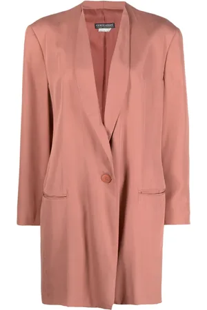 Giorgio Armani Blazer con solapas de esmoquin 1990