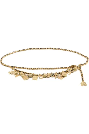CHANEL Cinturón de cadena Icon 1994