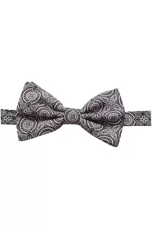 Dolce & Gabbana Hombre Pajaritas - Corbata de moño con motivo