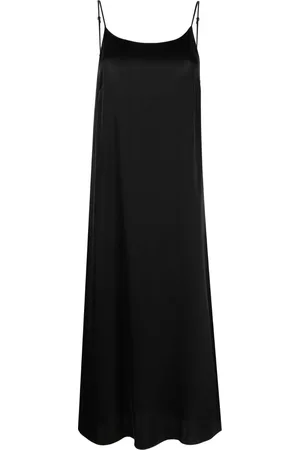 UMA WANG Slip dress midi de seda