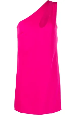 P.A.R.O.S.H. Vestido corto con un hombro descubierto y detalle de aberturas