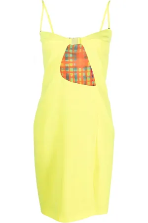 Dsquared2 Vestido corto con hebilla y aberturas