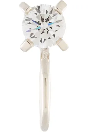 E.M. Arete earcuff de plata de ley