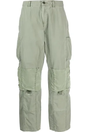 JOHN ELLIOTT Pantalones rectos con tiro medio