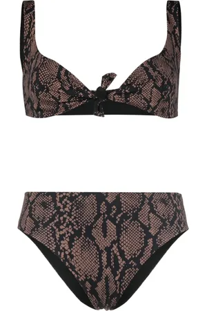 FISICO Bikini con estampado de leopardo