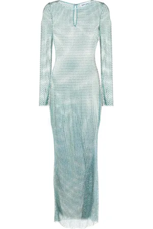 Self-Portrait Vestido con detalles de strass