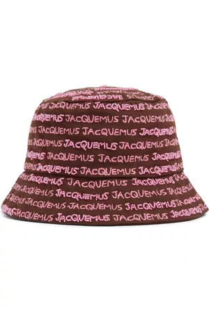 Jacquemus Mujer Gorro pescador - Gorro de pescador con logo bordado
