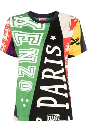 Kenzo Playera con motivo de bandera