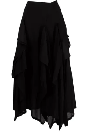 YOHJI YAMAMOTO Falda asimétrica
