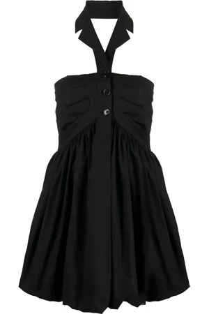 Serafini Vestido camisero corto sin mangas