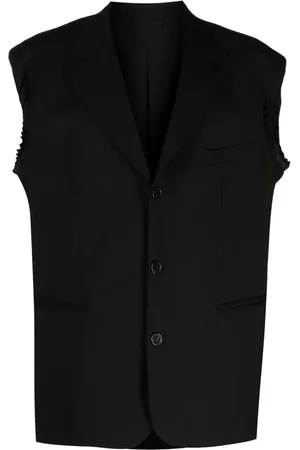 RAF SIMONS Blazer sin mangas con botones