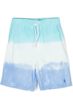 Ralph Lauren Bermudas con estampado tie-dye y cordones en la pretina