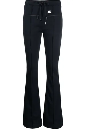 Courrèges Pantalones acampanados con cordones