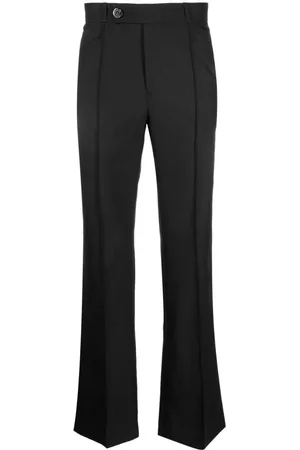 Ernest W. Baker Pantalones rectos con cierre descentrado