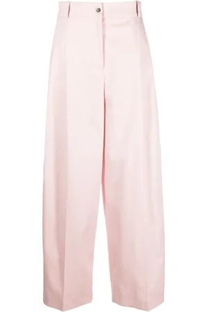 The Mannei Pantalones anchos con tiro alto