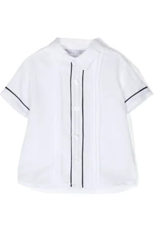 PATACHOU Camisa manga corta con detalle de rayas