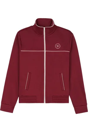 Sporty & Rich Chamarra deportiva con logo estampado