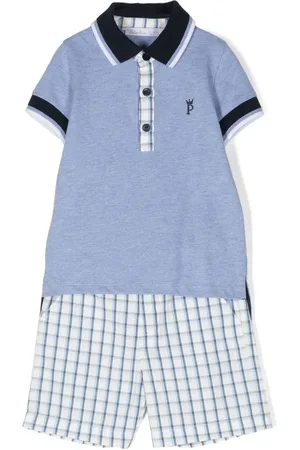 PATACHOU Set de shorts y playera con cuello polo