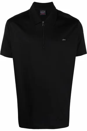 Paul & Shark Playera tipo polo con cierre