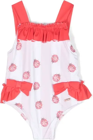PATACHOU Traje de baño con catarinas estampadas