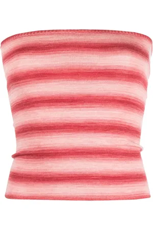 Gimaguas Top tejido con diseño strapless