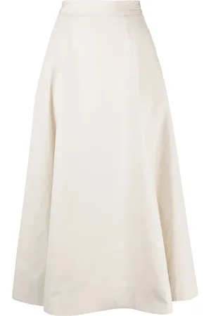 LORENA ANTONIAZZI Falda midi con pliegues