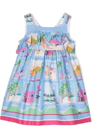 PATACHOU Vestido con estampado holidays