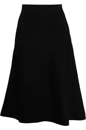 Jil Sander Falda midi con diseño asimétrico y acampanado