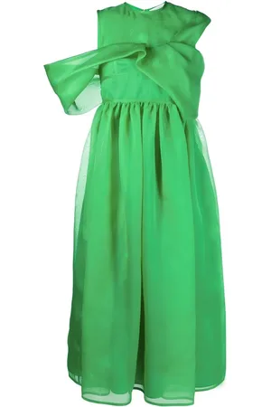Cecilie Bahnsen Vestido midi Sidney
