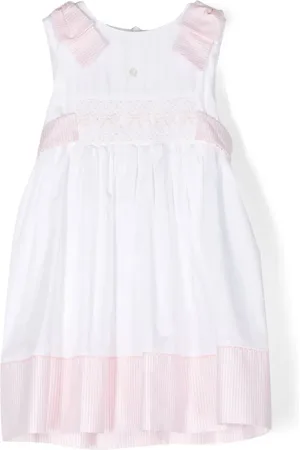 PATACHOU Vestido acampanado con detalle de rayas