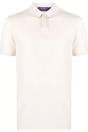Ralph Lauren Playera tipo polo de tejido gofrado manga corta