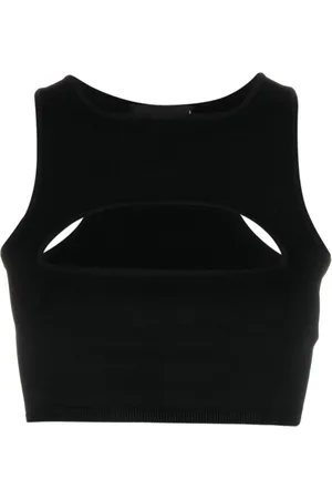 Dsquared2 Top corto sin mangas con aberturas