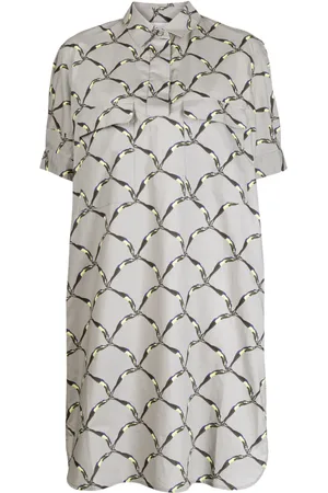 JNBY Vestido corto con estampado gráfico