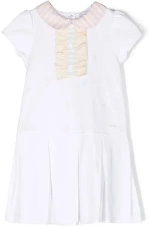 PATACHOU Vestido con detalle de volantes y pliegues