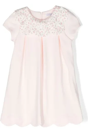 PATACHOU Vestido recto con cuello festoneado