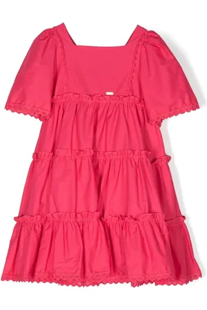 PATACHOU Vestido a capas con detalle de volantes