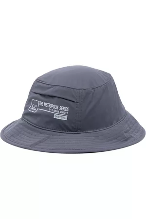 C.P. Company Hombre Sombreros - Slogan-print bucket hat
