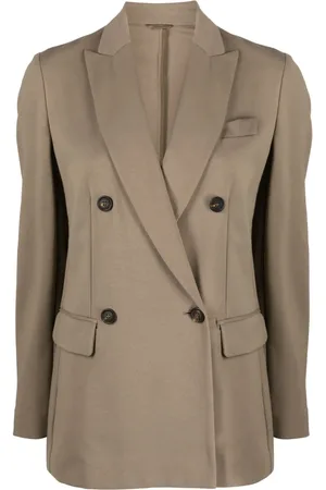 Brunello Cucinelli Blazer con doble botonadura