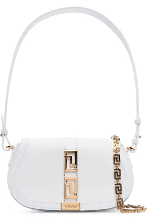 VERSACE Bolsa de hombro con placa Greca