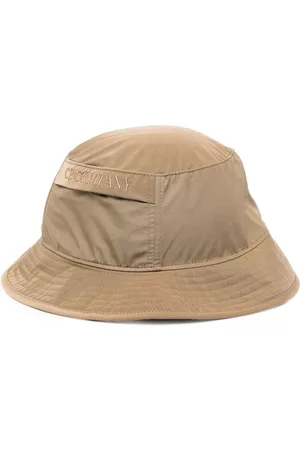 C.P. Company Hombre Sombreros - Embroidered-logo bucket hat