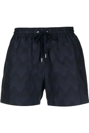 Frescobol Carioca Shorts de playa con ondas estampadas