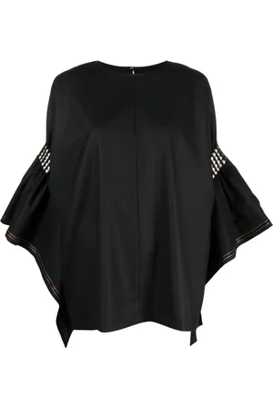 JUNYA WATANABE Blusa con perlas artificiales
