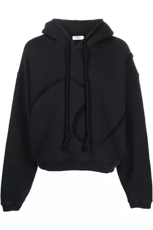 ERL Hoodie con detalles deshilachados
